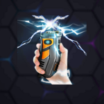 shock taser prank simulator android application logo